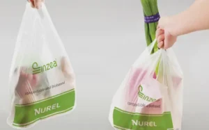 Biopolímeros compostables marca Inzea® Grupo Almatia Colombia